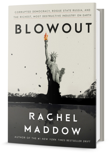 Book Cover Image: Blowout by Rachel Maddow